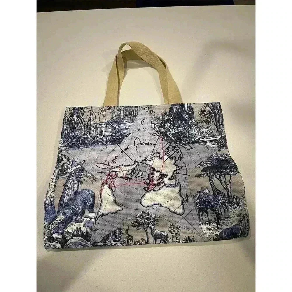 Dior Around The World Novelty Tote Bag